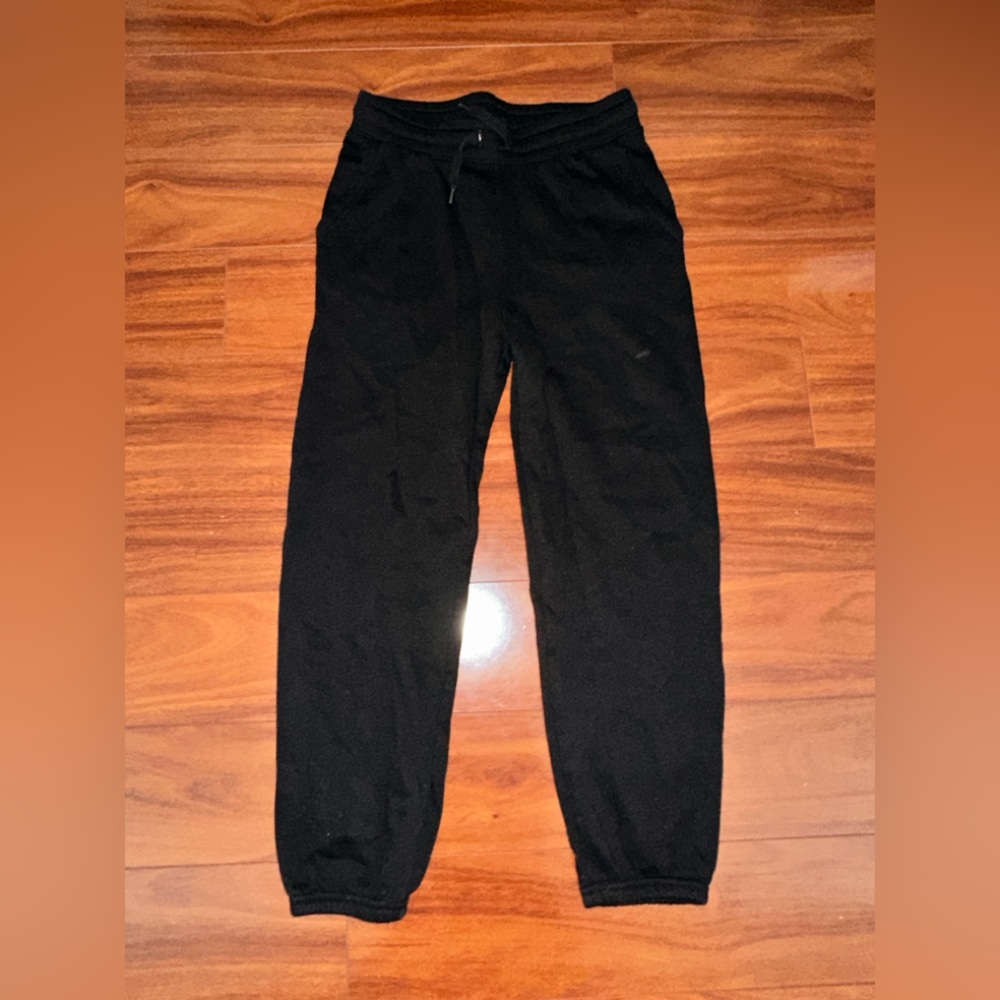 Old Navy Charcoal Jogger Pants 10/12 Black